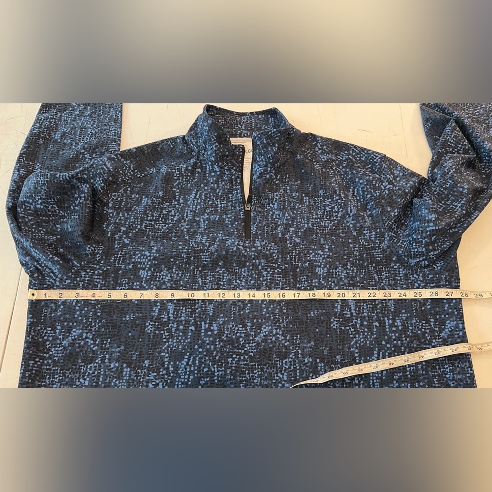 01.Algo Performance Polyester/Spandex Qtr Zip Swe… - image 3